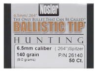 40.7261.40 - Nosler Geschosse 6.5mm, BallisticTip 140gr(50Pcs.)