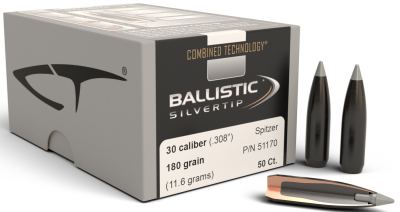 Nosler Geschosse .30, Ballistic ST 180gr (50Pcs.)