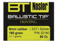 40.7321.80 - Nosler Geschosse 8mm, BallisticTip 180gr (50Pcs.)