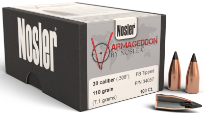 Nosler Geschosse .30,V.geddon FBTip 110gr(100Pcs.)