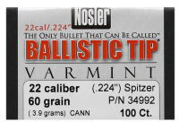 Nosler Geschosse .22, BallisticTip 60gr (100Pcs.)