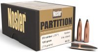 Nosler Projectile .25, Partition Sp 120gr (50Pcs.)