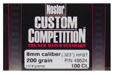 Nosler Geschosse 8mm, CC HPBT 200gr (100Pcs.)