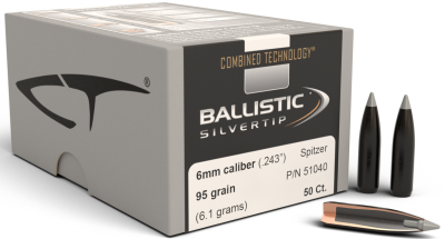 Nosler Geschosse 6mm, Ballistic ST 95gr (50Pcs.)