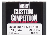 40.7531.55 - Nosler Geschosse .30, CC HPBT 155gr (100Pcs.)