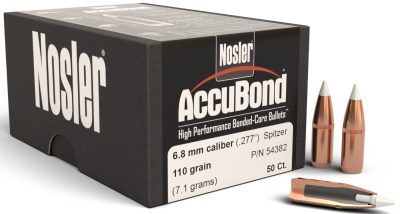 Nosler Geschosse 6.8mm, AccuBond Sp 110gr (50Pcs.)