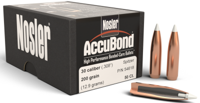 Nosler Geschosse .30, AccuBond Sp 200gr (50Pcs.)