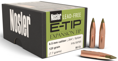 Nosler Geschosse 6.5mm, E-Tip Sp 120gr (50Pcs.)