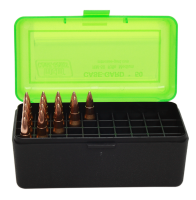 40.9923 - MTM Munitionsbox ClearGreen 50 Patr. Kal.308Win.