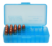 40.9946 - MTM Munitionsbox ClearBlue 50 Patronen, 9mmLuger