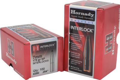 Hornady Geschosse 7mm, Interlock BT 175grs