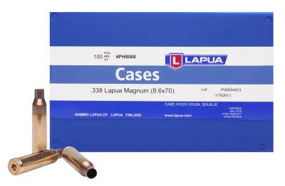 Lapua Douilles .338Lapua Magnum, Boxer