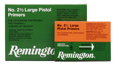 Remington amorce 2½ Large Pistol (1000)