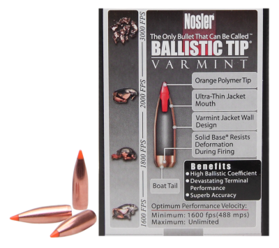 Nosler Geschosse .22, BallisticTip 55gr (100Pcs.)