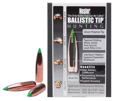 Nosler Geschosse .30, BallisticTip 180gr (50Pcs.)