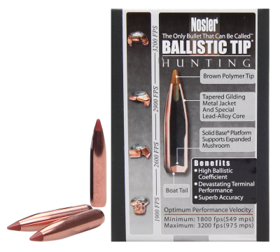 Nosler Geschosse 6.5mm, BallisticTip 140gr(50Pcs.)