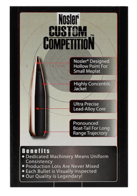 Nosler Geschosse 6.5mm, CC HPBT 140gr (100Pcs.)