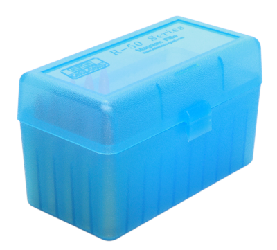 MTM Munitionsbox ClearBlue 50 Patronen, .300WinMag