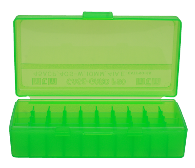 MTM Munitionsbox ClearGreen 50 Patronen, Kal.45ACP