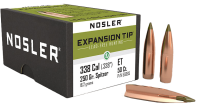 40.7593.85 - Nosler Geschosse .338, E-Tip 250gr (50Pcs.)