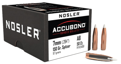 Nosler Geschosse 7mm, AccuBond Sp 150gr (50Pcs.)