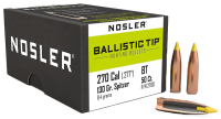 40.7271.30 - Nosler Projectile .270, BallisticTip 130gr(50Pcs.)