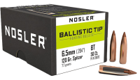 40.7261.20 - Nosler Geschosse 6.5mm, BallisticTip 120gr(50Pcs.)