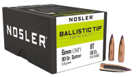 40.7240.90 - Nosler Projectile 6mm, BallisticTip 90gr (50Pcs.)