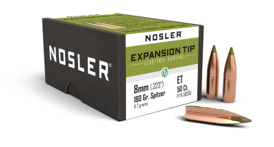 Nosler Geschosse 8mm, E-Tip Sp 180gr (50Pcs.)