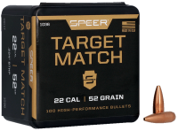 Speer Geschosse .224, Target Match 52gr (100)