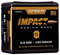 Speer Geschosse 6.5mm, Impact 140gr (50)