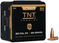 Speer balles .224, TNT 55gr (100)