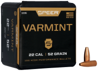 40.5805.13 - Speer balles .224, Varmint HP 52gr (100)