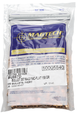 Magtech Geschosse .357Mag, FMJ-Flat 158gr