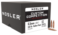 40.7299 - Nosler Geschosse 6.5mm, CC HPBT 140gr (250Pcs.)