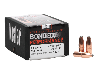 Nosler Geschosse .30, Bonded Solid Base168gr