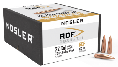 Nosler Geschosse .22, RDF 70gr (100Pcs.)