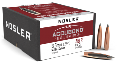 Nosler Projectile 6.5mm, ABLR Sp 129gr (100Pcs.)