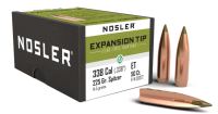 Nosler Geschosse .338, E-Tip 225gr (50Pcs.)