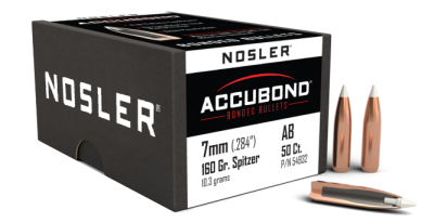 Nosler Geschosse 7mm, AccuBond Sp 160gr (50Pcs.)