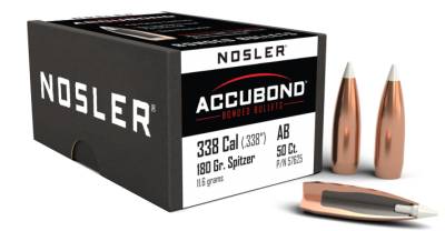 Nosler Geschosse .338, AccuBond Sp 180gr (50Pcs.)