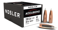 40.7160 - Nosler Geschosse .338, AccuBond Sp 180gr (50Pcs.)