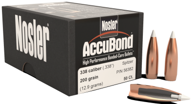 Nosler Geschosse .338, AccuBond Sp 200gr (50Pcs.)