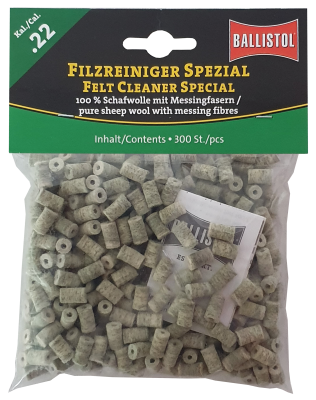 Ballistol Filzreiniger Spezial, Kal. .22 (300Stk)