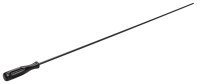 Stil Putzstock Ø6.5mm-1/8", schwarz lackiert 89cm