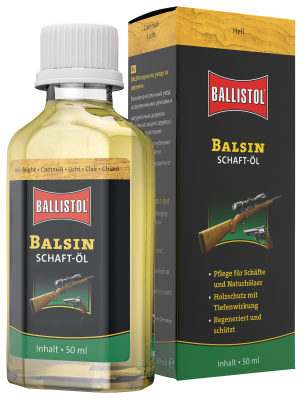 Ballistol Balsin huile de crosse clair, 50ml