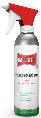 Ballistol vaporisateur manuel, 650ml (vide)