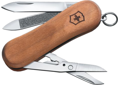 VICTORINOX Executive Wood 81, 65mm, Nussbaumholz