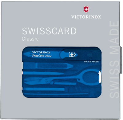 VICTORINOX Swiss Card Onyx blau