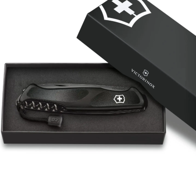 VICTORINOX Ranger 55 Onyx Black, 130mm, schwarz